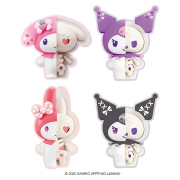 MegaHouse 三麗鷗解體拼圖盲盒 -美樂蒂&酷洛米（隨機出貨）MA51910