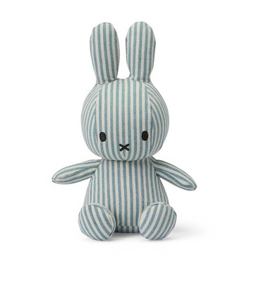 Miffy 毛絨牛仔條紋米飛兒