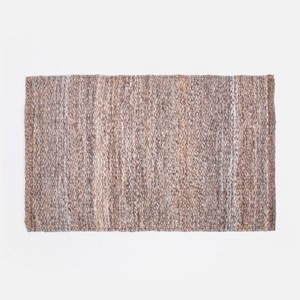 查莉手工編織玄關墊50x80cm 暖棕