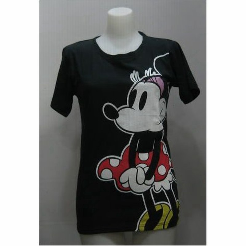 ディズニー ｔシャツ ミニーマウス 全身 レディース 301 フリーサイズ 黒 通販 Lineポイント最大get Lineショッピング