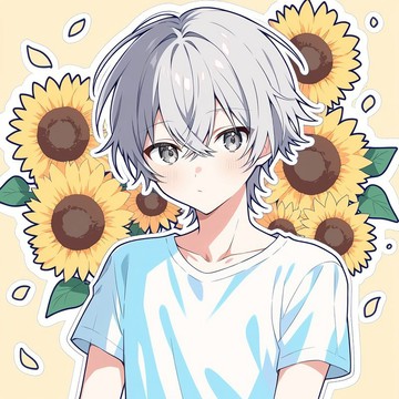 2026SummerCollection 月亮貼紙 Sun FlowerWisper
