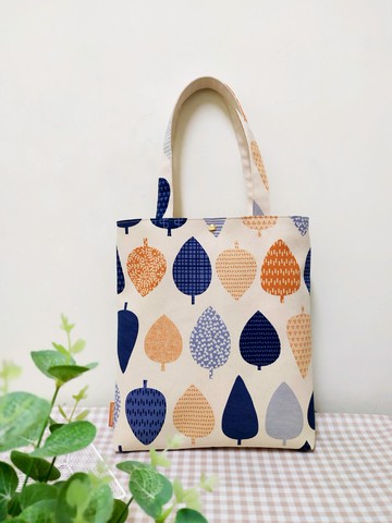 書田系列肩背包/托特包/A4書袋/樹葉森林款