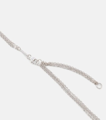 Suzanne Kalan 18kt white gold necklace with diamonds