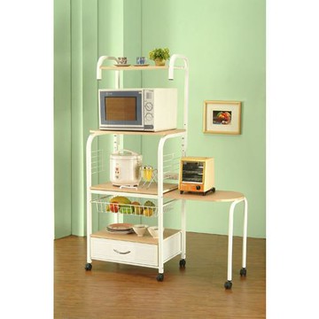 C&B 附伸縮側桌電器架