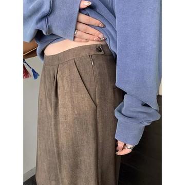 黑哥HEYGIRL長腿雜色休閑西裝褲