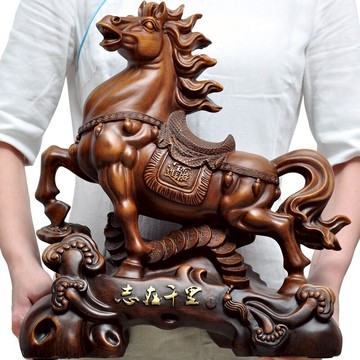 生肖馬擺件工藝品招財馬客廳辦公室公司店鋪喬遷開業禮品商務送禮