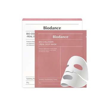 Biodance深層全效面膜#膠原蛋白(34gx4片)盒(國際航空版)