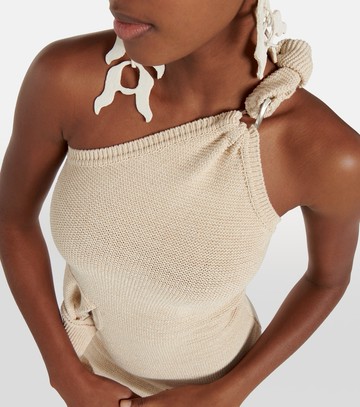 Jacquemus La Robe Maille Noeud midi dress