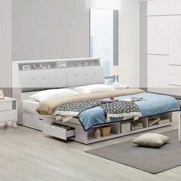 【LOVE樂芙】多卡森5尺二抽圓弧床底(J751+J752)A25CC0535