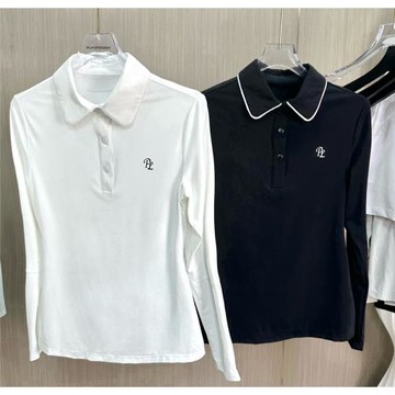 高爾夫服裝女春夏韓版高爾夫長袖女修身顯瘦彈力高爾夫上衣女golf