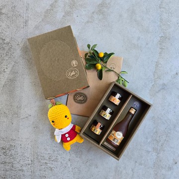 桔樂禮盒S3(綜合果醬3入+自選搭配)-附提袋