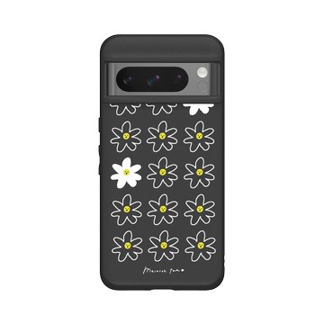 Pixel 8 Pro SolidSuit 黑 - MacaronToe 馬卡龍腳趾 - 小花生氣了 Angry Flowers