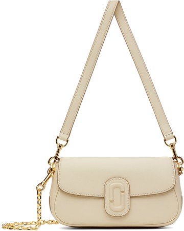 Marc Jacobs 灰白色 The Clover 单肩包