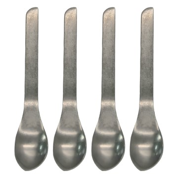 JUST HOME 304不鏽鋼點心匙  霧面  4支