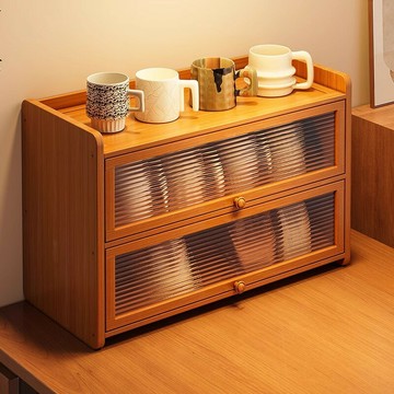 杯架置物架桌面杯子收納客廳餐桌檯面水杯茶杯茶具咖啡杯桌上防塵