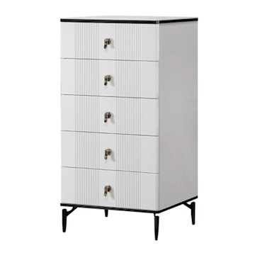 文創集 莎娜2尺岩板五抽斗櫃-60x40x119cm免組