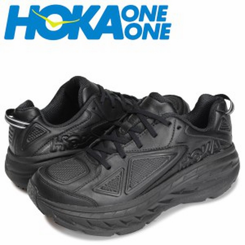 Hoka Oneone ホカオネオネ ボンダイ レーザー スニーカー メンズ 厚底 Bondi Leather ブラック 黒 通販 Lineポイント最大1 0 Get Lineショッピング