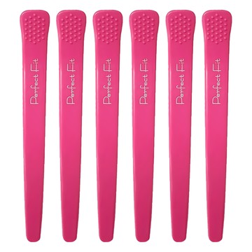 FAWEIO 髮葳鵝 止滑夾 Perfect Fit  桃紅色  1組