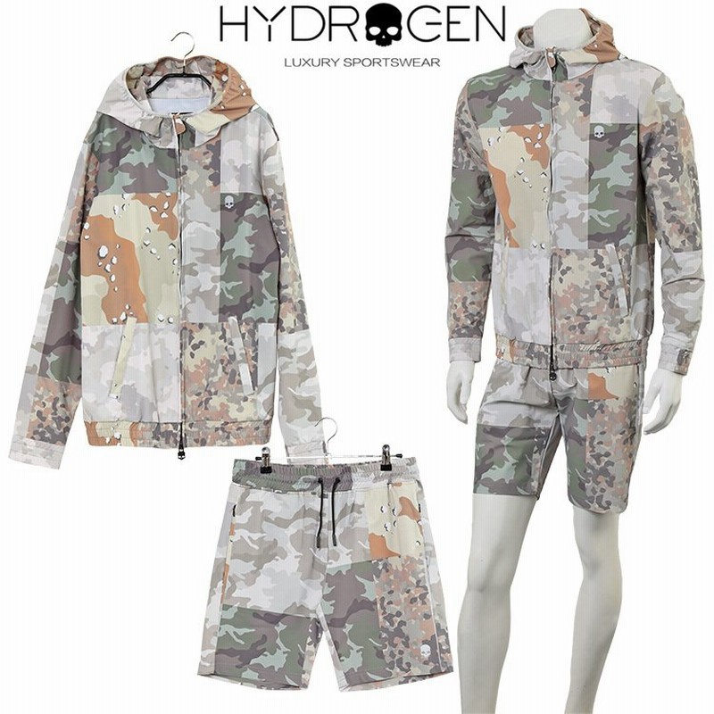 御出産御祝 御祝 出産祝い HYDROGEN 迷彩柄 スウェット ハーフパンツ