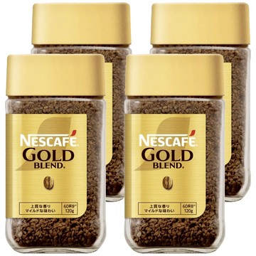 NESCAFE 雀巢咖啡 金牌微研磨咖啡  120g  1入  4罐