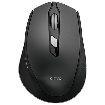 Kinyo 2.4GHz 無線靜音滑鼠  GKM-917  黑色