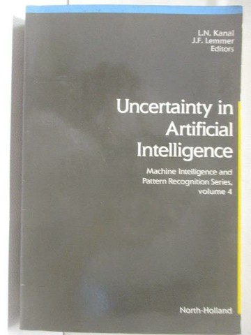 【書寶二手書T5／電腦_STO】Uncertainty in Artificial Intelligence