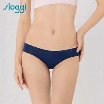 sloggi-GO COOL清爽系列低腰小褲 海軍藍