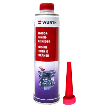 WURTH ENGINE FLUSH 福士 高效能引擎清潔調理劑附漏斗5861 310 400 400ml  5861 310 400  1個