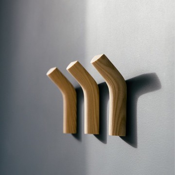 From the Bay｜Stick Hook 木頭掛勾 - 赤土色