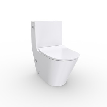 Brazn R360 水漩風分體馬桶-白色 (附緩降蓋)