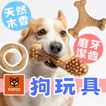 （磨牙潔齒❤️）FOFOS 狗玩具 狗狗磨牙棒 鹿角磨牙棒 寵物玩具 磨牙玩具 耐咬玩具 潔牙玩具 天然原木 造型磨牙棒