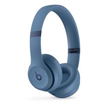 Beats Solo 4 Wireless 頭戴式無線耳機- 石瓦藍色