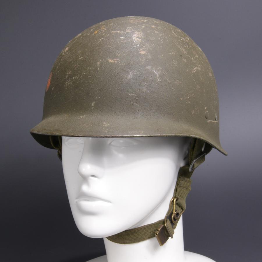 ドイツ軍放出品 ヘルメット M56 スチール製 後期型 [ ネット無し