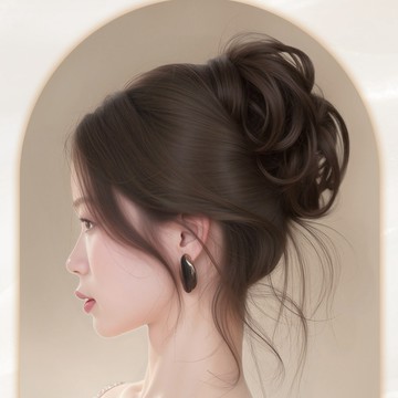 【梨花HaNA】拒絕扁頭 髮量爆增｜INS博主都在用 任意彎折花苞頭假髮圈假髮片(懶人盤髮神器）