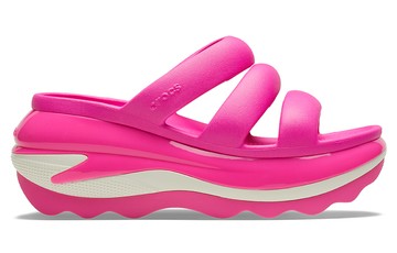 WMNS CROCS MEGA CRUSH TRIPLE STRAP PINK
