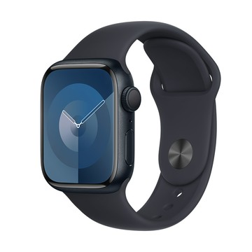 Apple Watch Series 9 GPS 41mm 午夜色鋁金屬錶殼