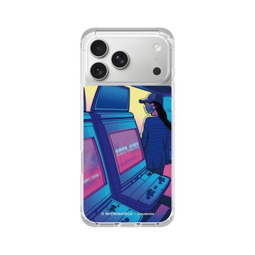 iPhone 17 Pro Max ClearX (MagSafe 兼容) 晶透白 - Denise Rashidi (Surudenise) - Arcade 遊戲場