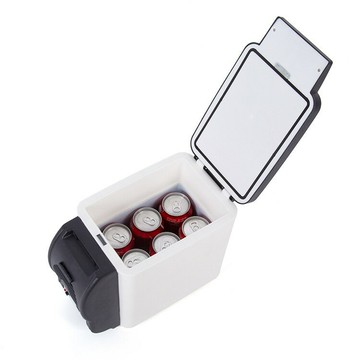 直銷批發便攜式冷暖箱 汽車迷你冰箱 新款小型6L冰箱 車載冰箱【宜家良品百貨】