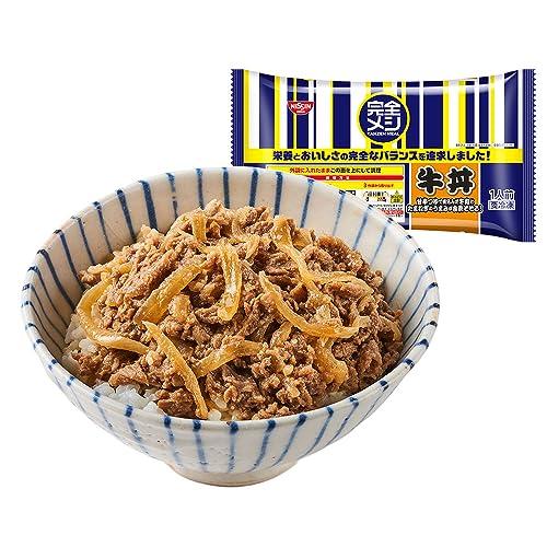 日清食品 冷凍 牛丼 5食セット 冷凍弁当 冷凍食品 たんぱく質20.6g PFCバランス 食物繊維6.8g