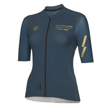 SHCOACHING Jersey 謝昇諺聯名短袖車衣女款 (藍綠色)