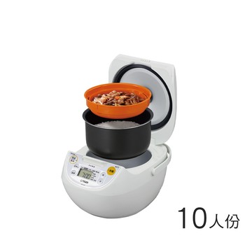 TIGER虎牌【日本製】10人份 微電腦炊飯電子鍋 (JBV