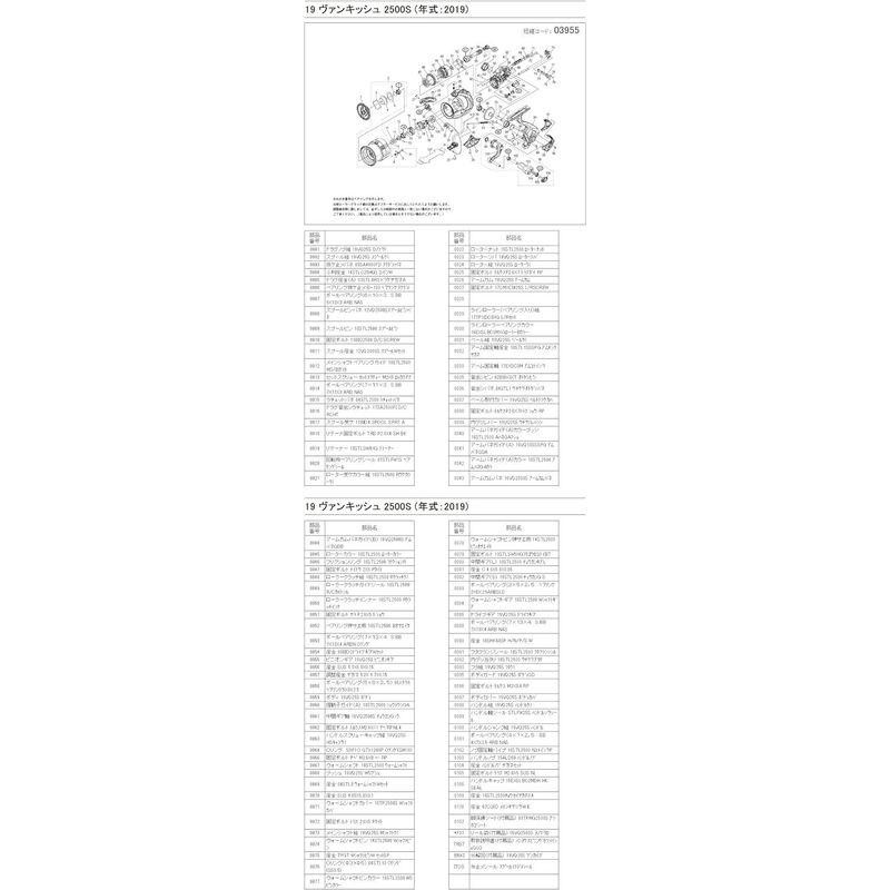 純正パーツ 19 バンキッシュ 2500S スプール組 パートNo 10EDT | LINE