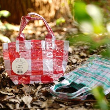 土潮～Jou Jou Lier日本防水編織手拎袋逛街遛彎小號手提托特包