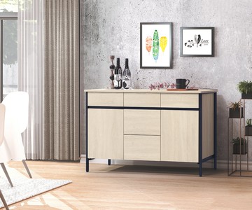 【歐風別館】韋克4/5.3尺餐櫃【基隆至台中免運費】