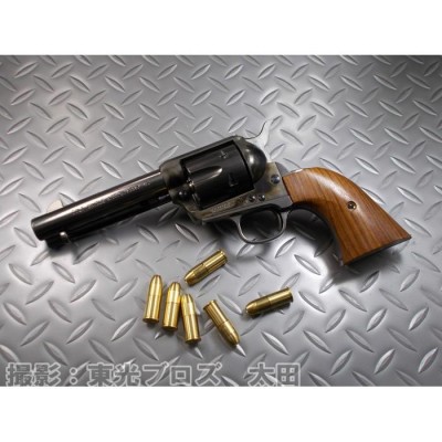 ハートフォード 発火モデルガン コルト COLT SAA.45 シビリアン 4.75インチ ゴーストブラックモデル 木製グリップ標準装備  4580332132083 | LINEブランドカタログ