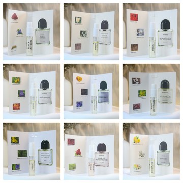 「香水試管」Byredo  柏芮朵 1.5ml  / 2ml 全系列 淡香精 原廠小樣 白色浪漫 北國之春 非洲之旅
