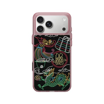 iPhone 17 Pro Max Clear (相機按鈕) 晶醺玫 - 老屋顏 Old House Face - 台灣霓虹