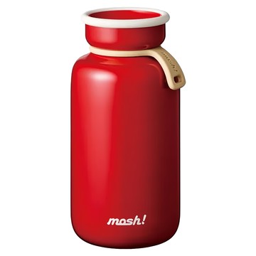 mosh! 拿鐵系列 LB450RD 撞色保溫保冷瓶 紅色 450ml  1個