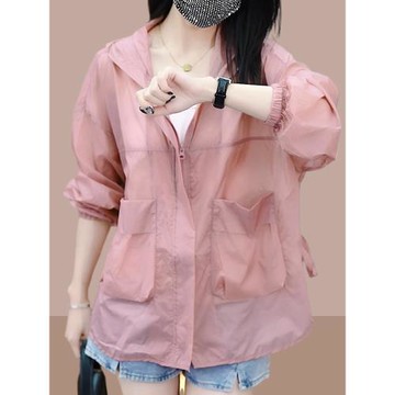 冰絲防曬衣女款2025新款夏季寬松大碼輕薄款透氣洋氣質防曬服外套