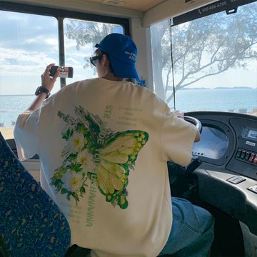 重磅260g美式復古短袖t恤男款夏季潮牌潮流oversize寬松大碼體恤